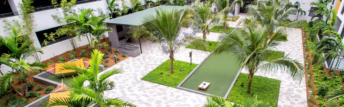 Amenity at AMLI 8800 — photo: AMLI Residential (amli.com)