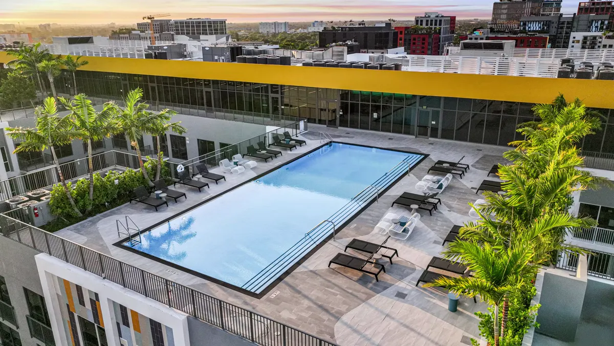 Amenity at AMLI Wynwood — photo: AMLI Residential