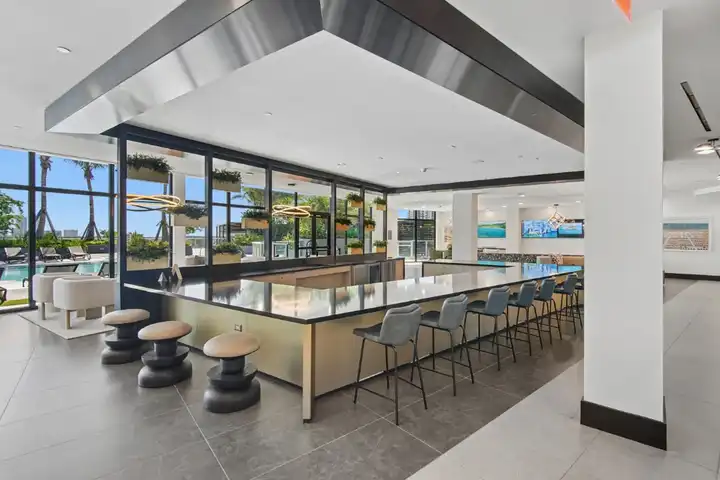 Amenity at Aura North Miami Beach — photo: ApartmentGuide — Aura North Miami Beach