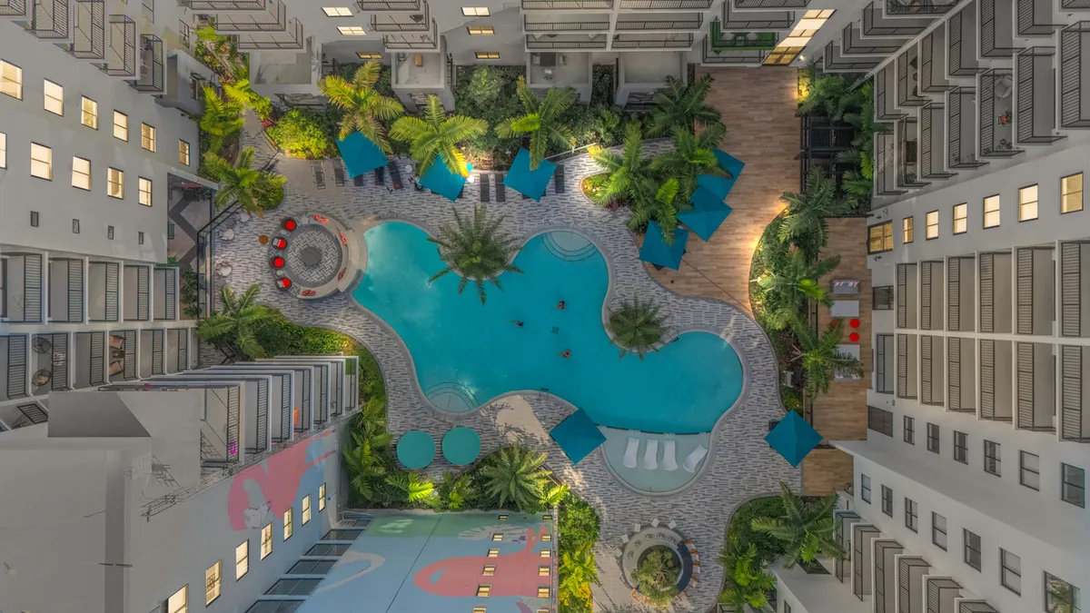 Amenity at Leksa at Cityplace — photo: Willow Bridge Property Company