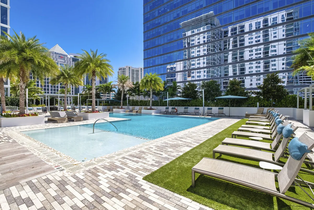 Amenity at Novo Las Olas — photo: Greystar