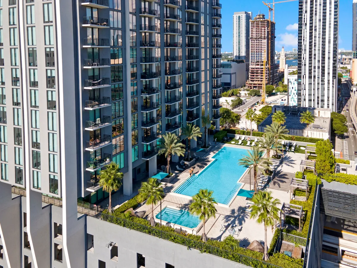 Amenity at Parkline — photo: Harbor Group / HG Living