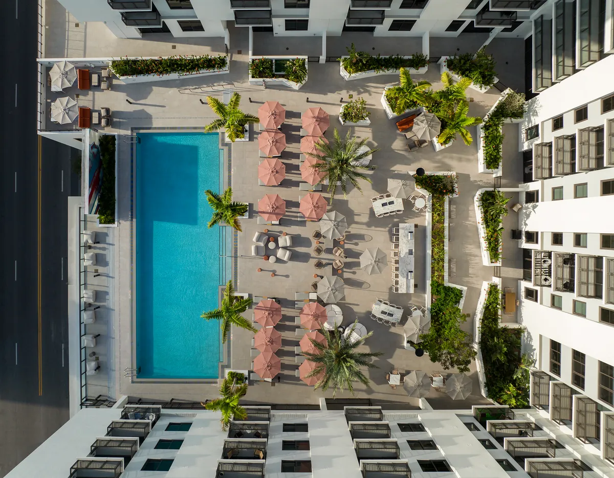 Amenity at Strata Wynwood — photo: Unison Group